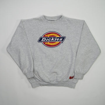 Grey Dickies Logo Crewneck (M/L) | Rebalance Vintage.