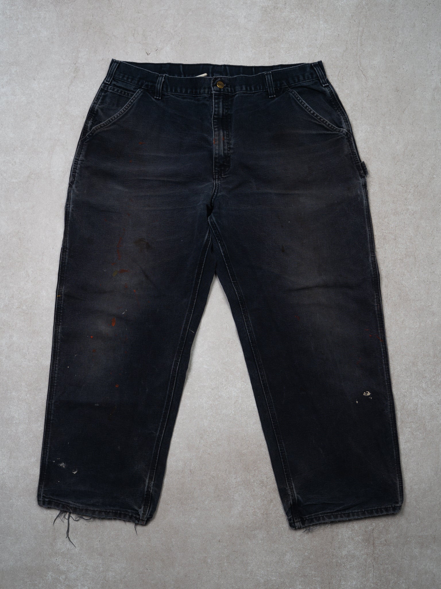 Vintage Rugged Blue Carhartt Cargo Pants (40 x 30)