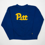 Vintage Blue + Yellow Pitt x Adidas Crewneck (L)