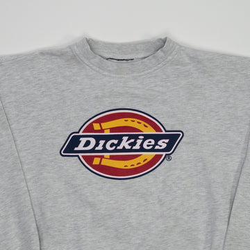 Grey Dickies Logo Crewneck (M/L) | Rebalance Vintage.
