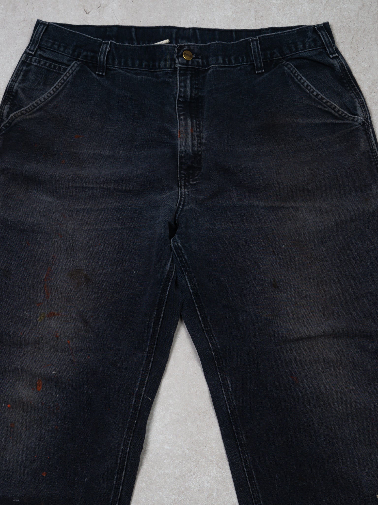 Vintage Rugged Blue Carhartt Cargo Pants (40 x 30)