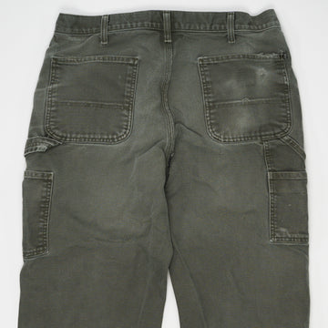 Vintage Patched Green Carhartt Cargo Pants (36) | Rebalance Vintage.