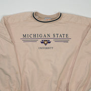 Vintage '91 Beige Michigan State University Crewneck (M/L)