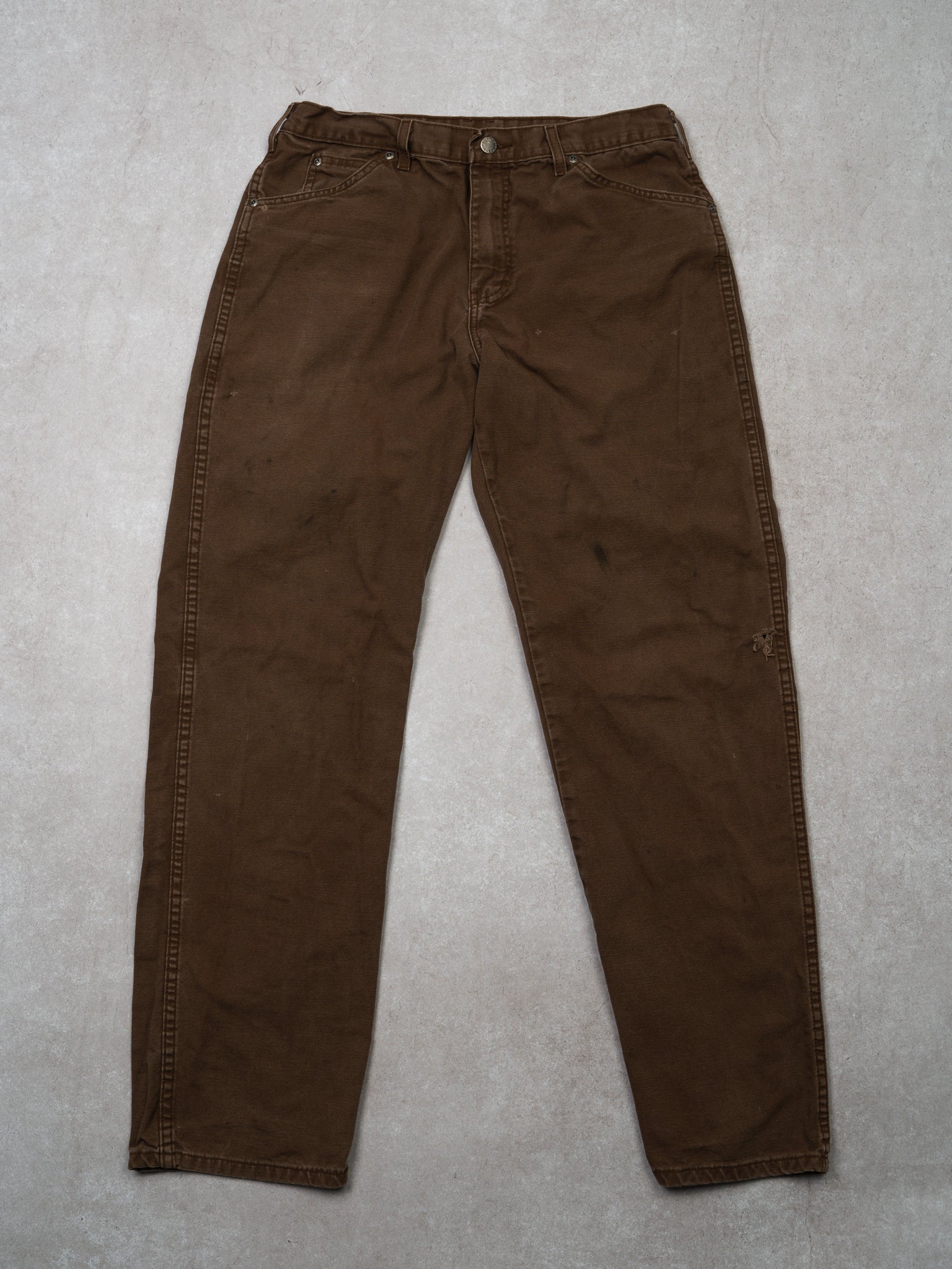 Vintage Brown Dickies Denim Pants (32 x 32)