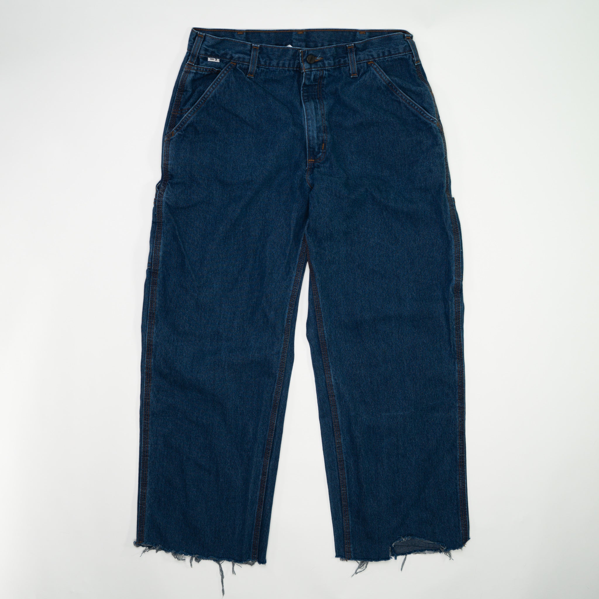 Vintage Blue Carhartt FR Cargo Pants (34 x 28) | Rebalance Vintage.