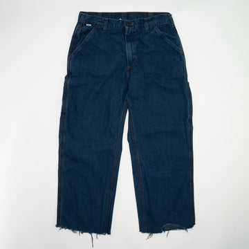 Vintage Blue Carhartt FR Cargo Pants (34 x 28) | Rebalance Vintage.