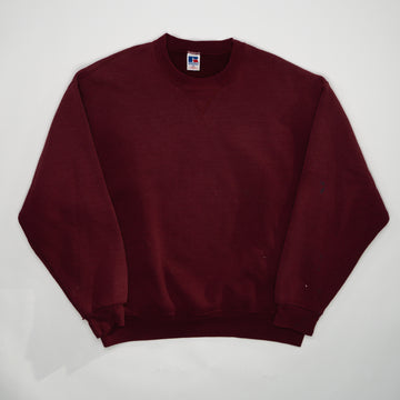 Vintage 90s Maroon Russell Athletics Crewneck | Rebalance Vintage.