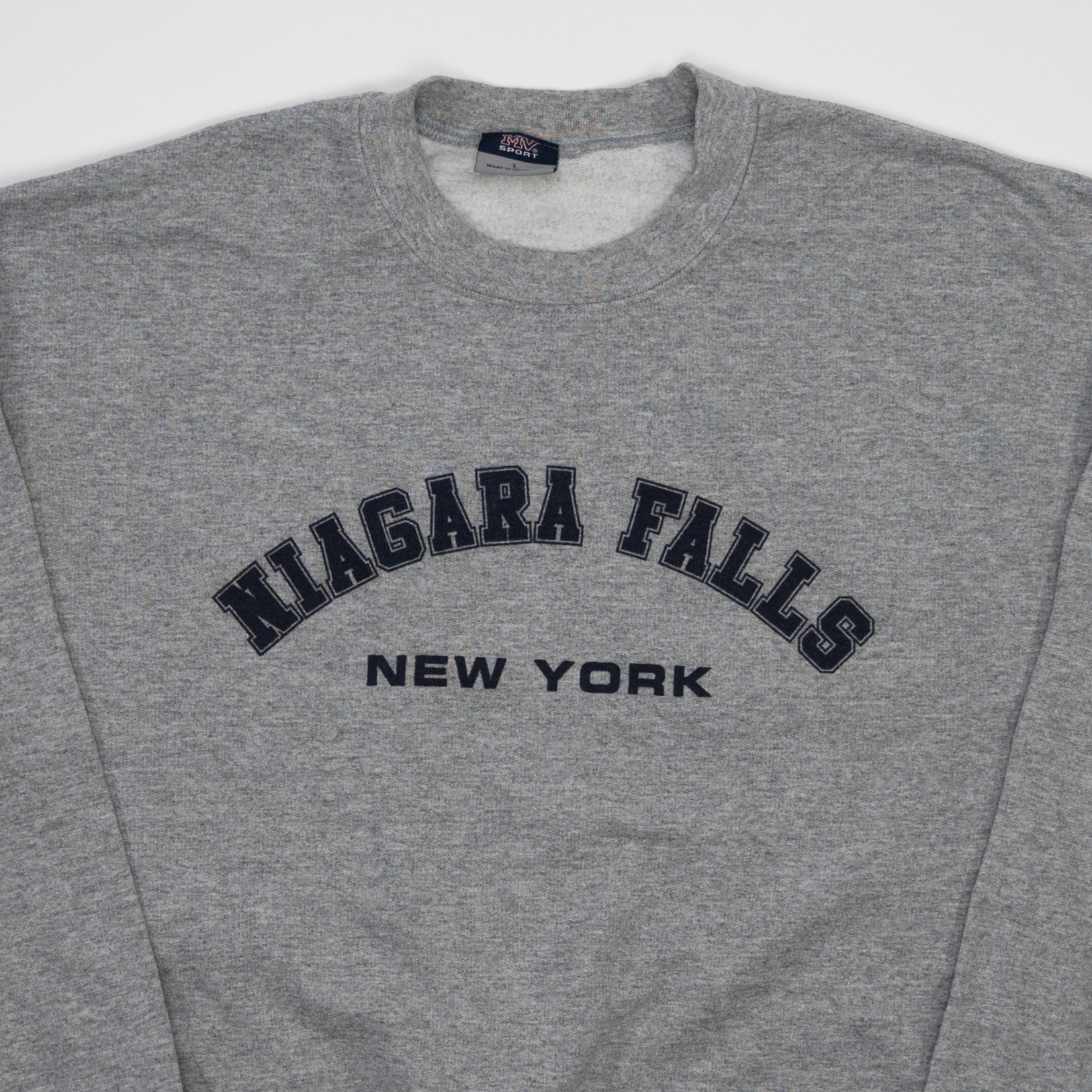 Vintage Grey Niagara Falls NY Crewneck (L)