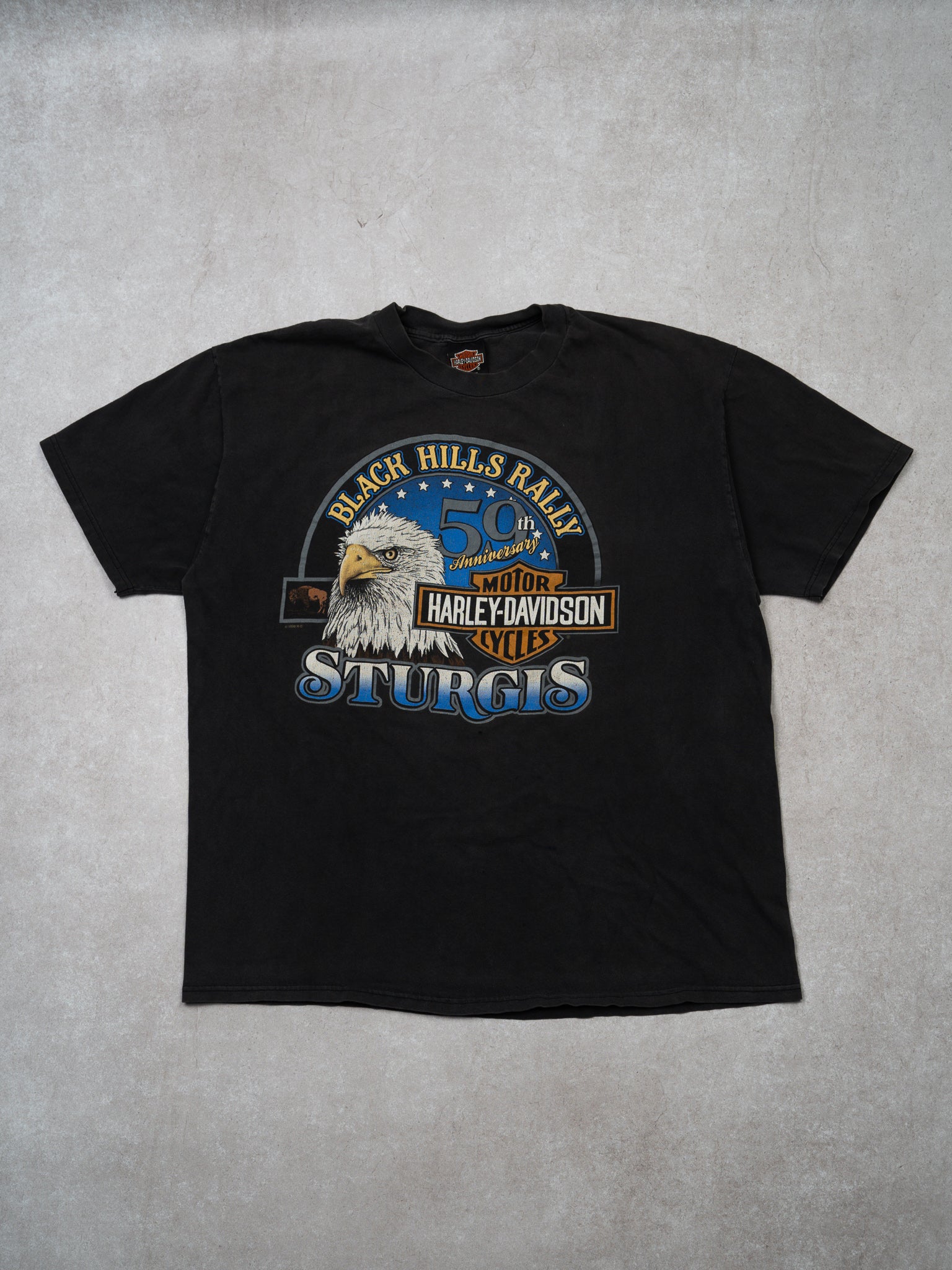 Vintage '99 Harley Davidson x Sturgis Black Hills Ralley Tee (L)