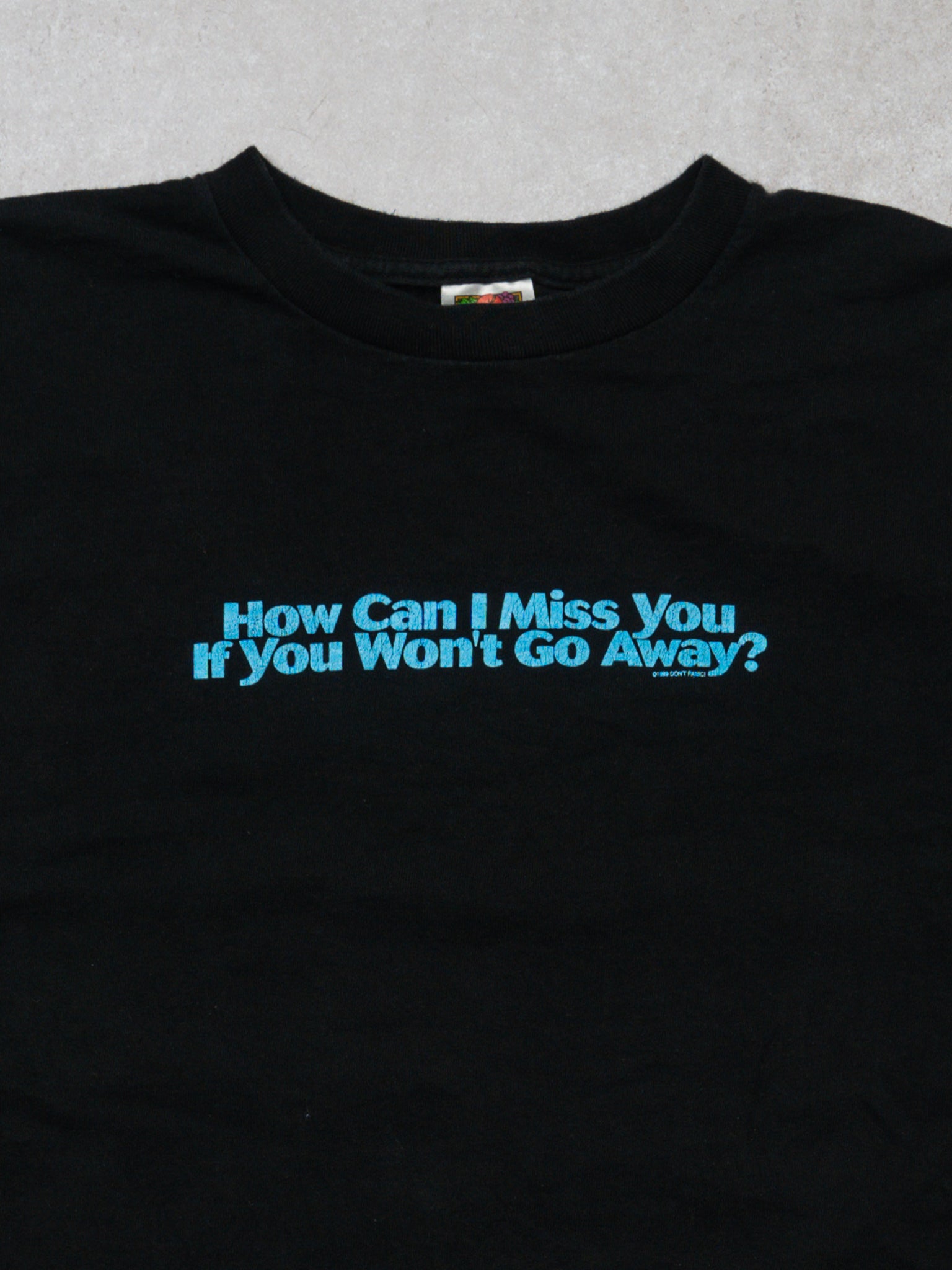 Vintage '99 Black 'How Can I miss You' Tee (M)