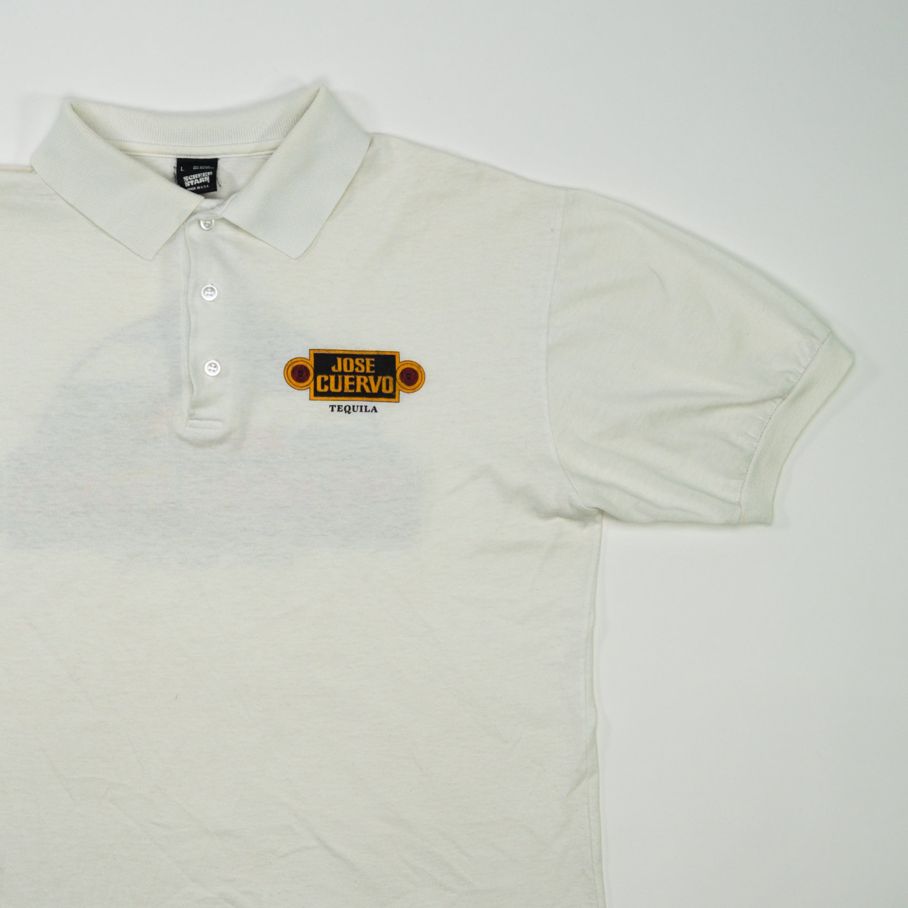 Vintage 90s Jose Cuervo Tequila x Mexicali Rosa's Polo Shirt (M)