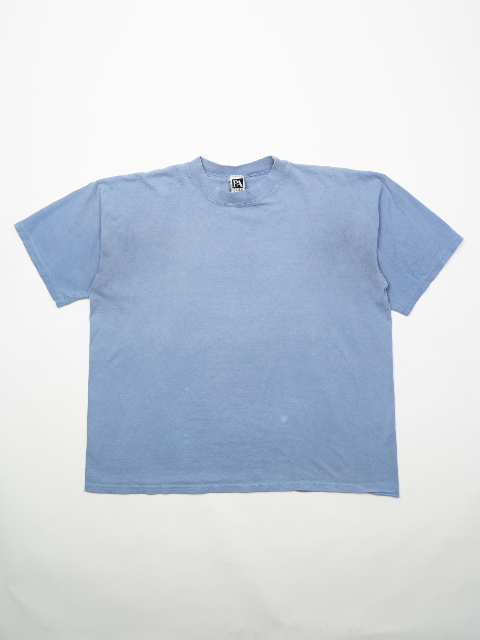 Vintage 90s Baby Blue Blank Tee (L)