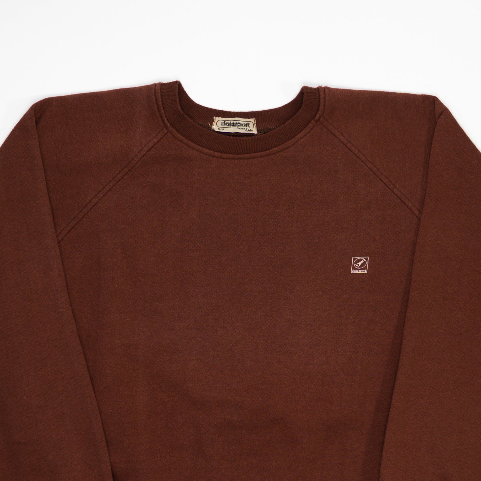 Vintage 80s Washed Red Dalesport Crewneck (S/M) | Rebalance Vintage.