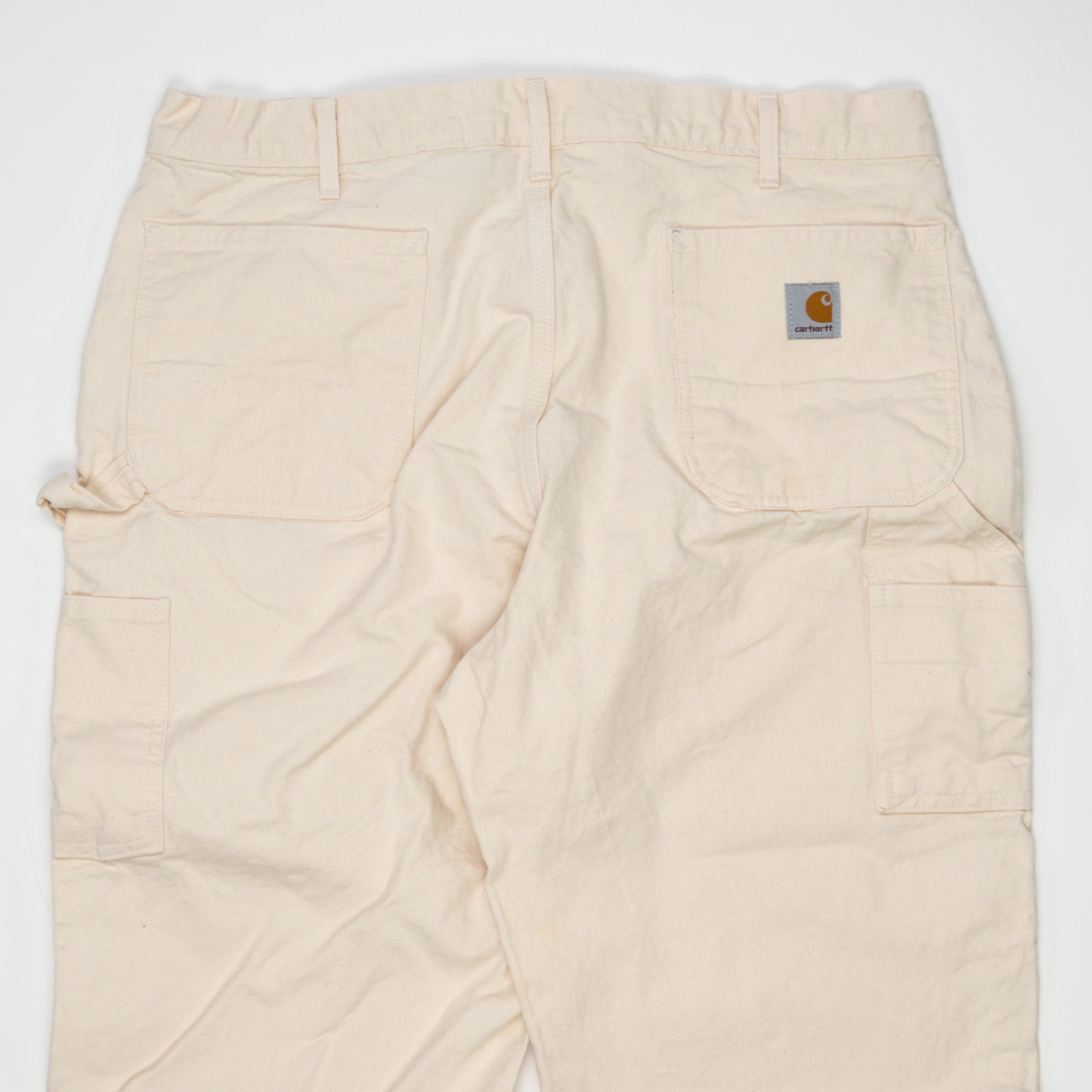 Vintage Light Beige Carhartt Cargo Pants (38) | Rebalance Vintage.