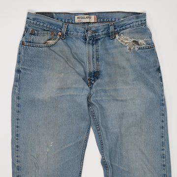 Vintage Light Blue 505 Levi Jeans  (35 x 32) | Rebalance Vintage.