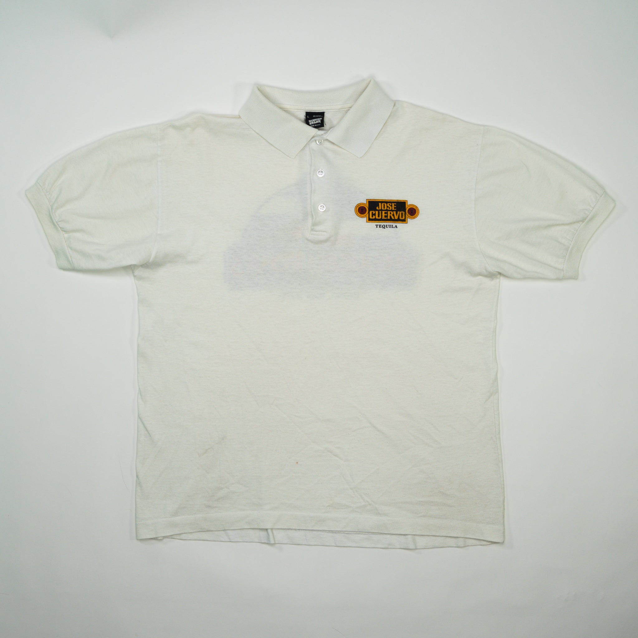 Vintage 90s Jose Cuervo Tequila x Mexicali Rosa's Polo Shirt (M)