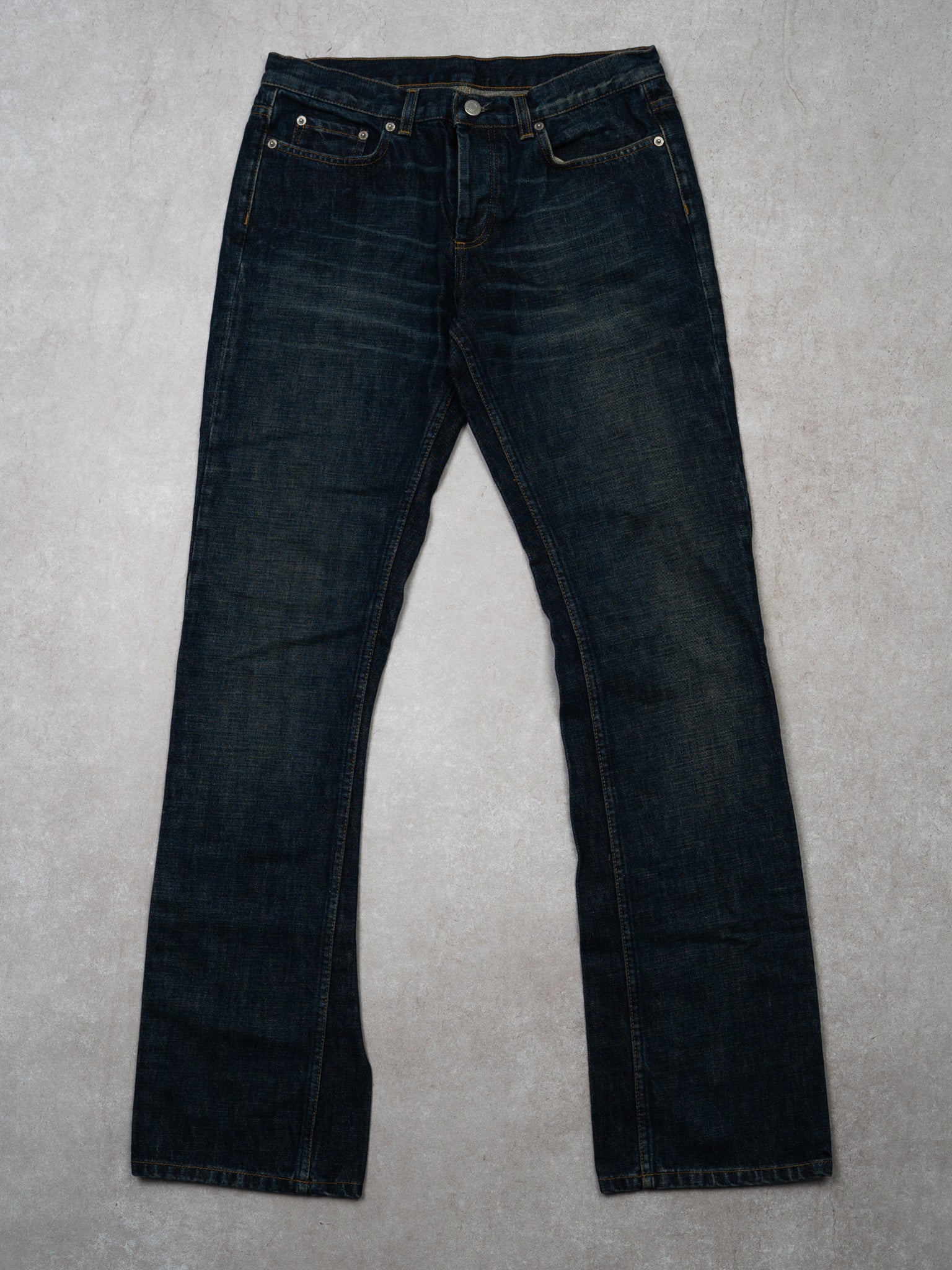 Vintage 90s Blue Helmut Lang NY Designer Denim Jeans