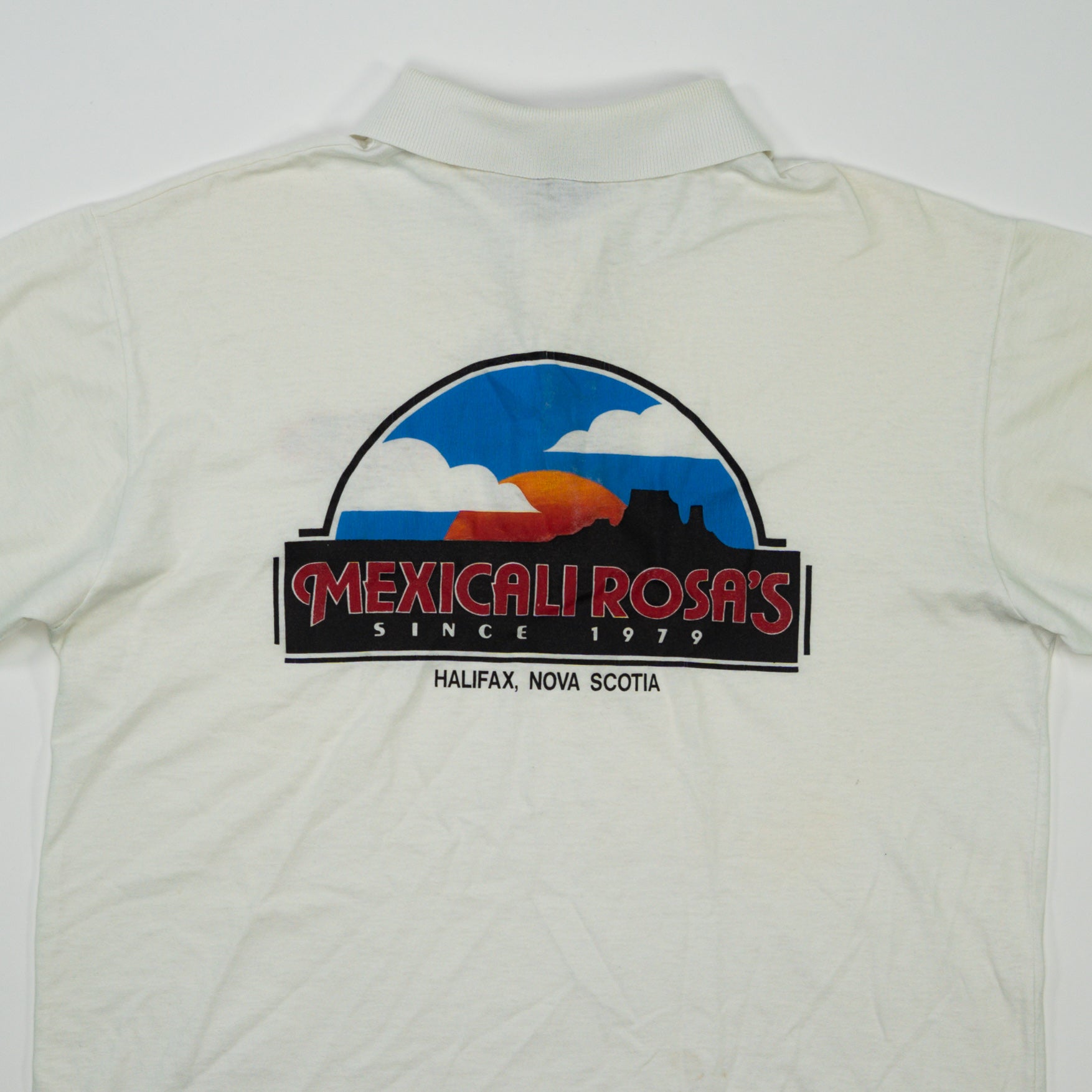 Vintage 90s Jose Cuervo Tequila x Mexicali Rosa's Polo Shirt (M)