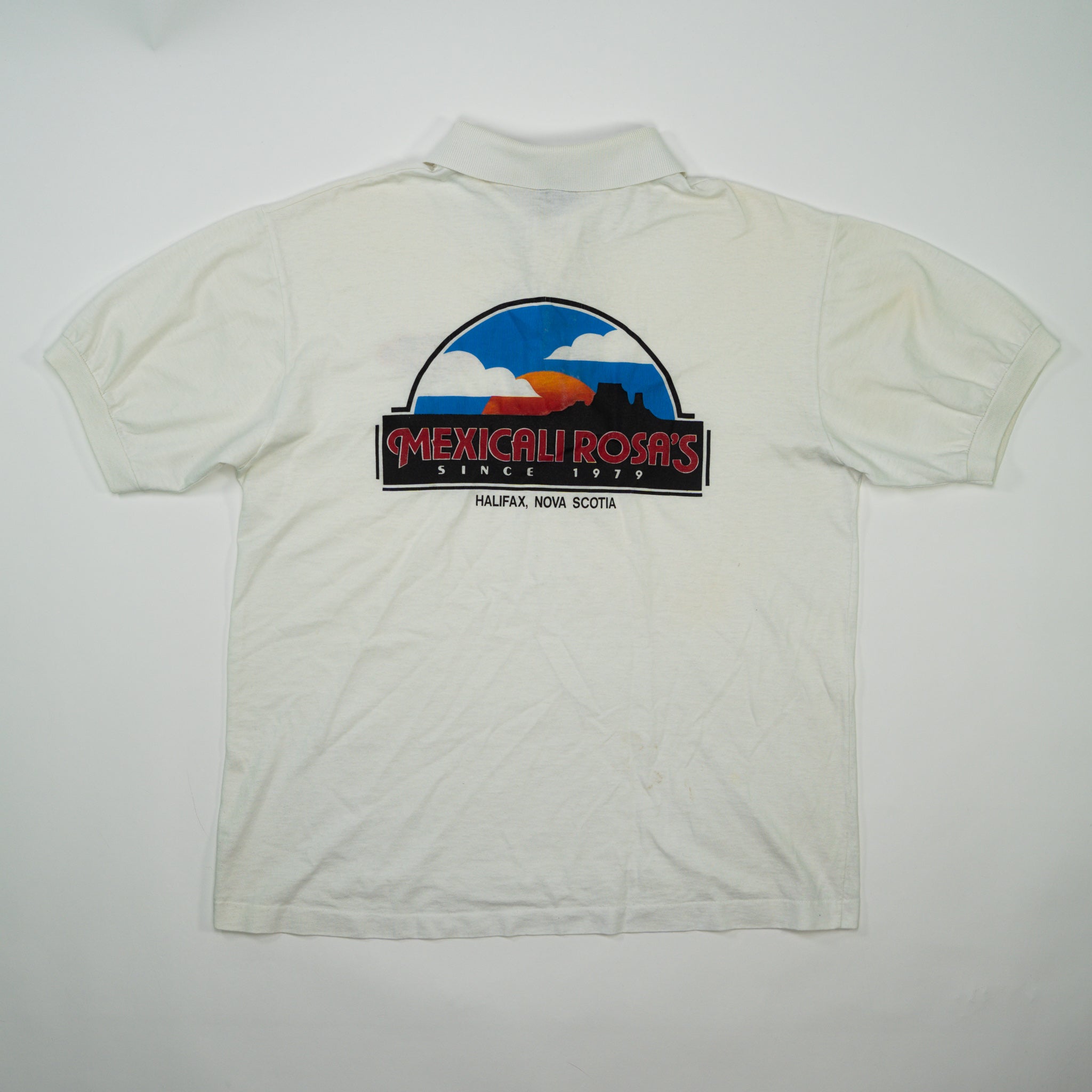 Vintage 90s Jose Cuervo Tequila x Mexicali Rosa's Polo Shirt (M)