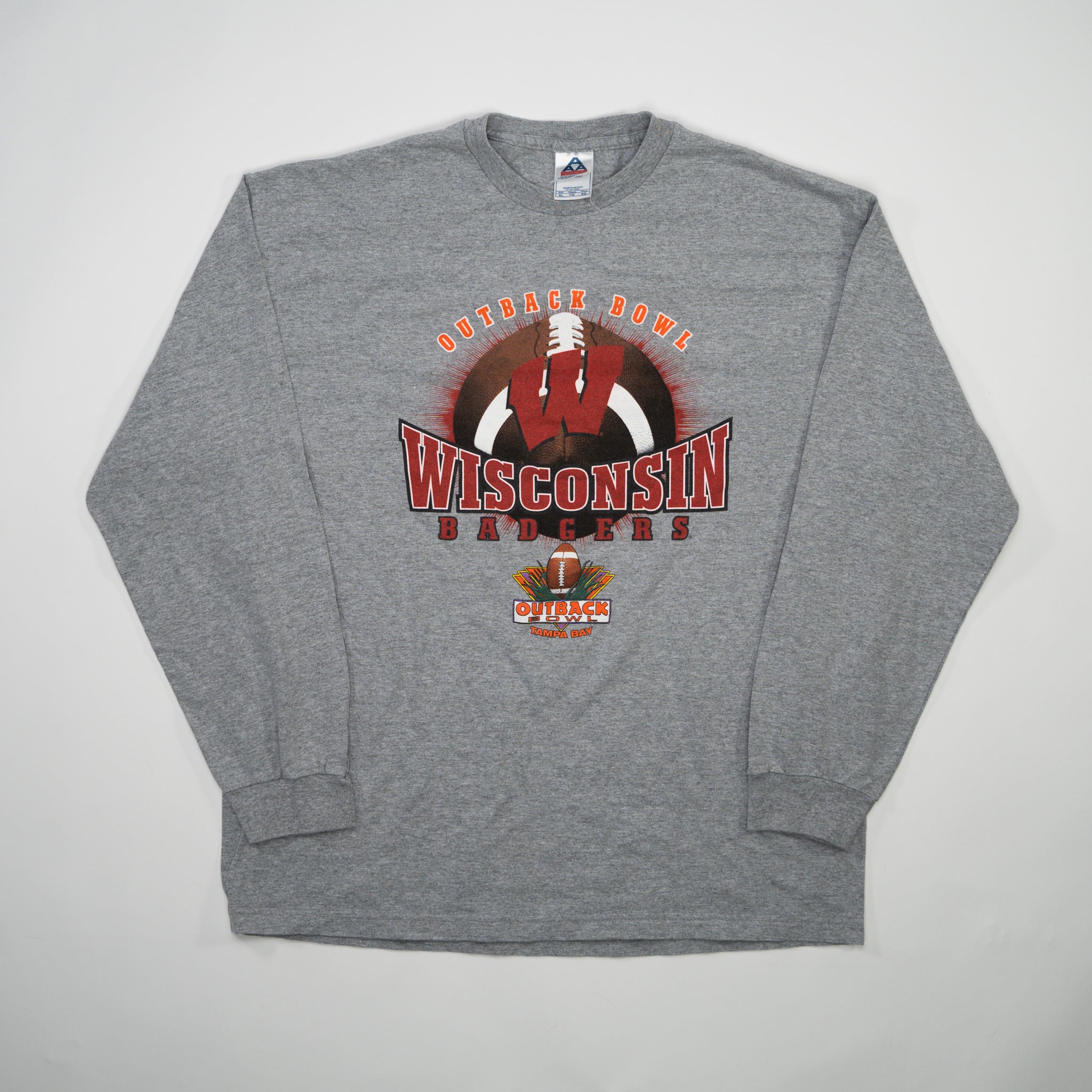 Vintage Outback Bowl Wisconsin Badgers Long Sleeve (L)