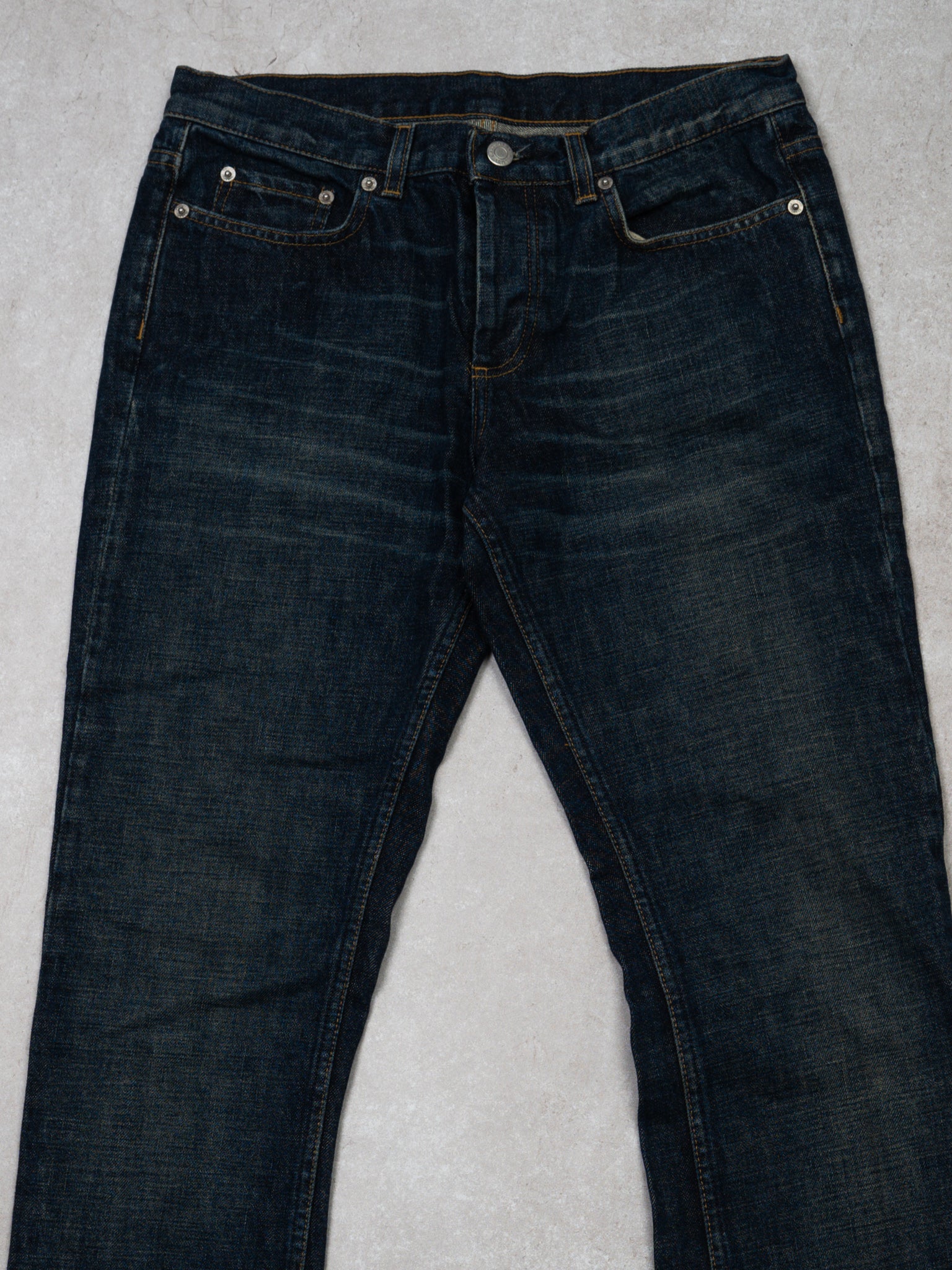Vintage 90s Blue Helmut Lang NY Designer Denim Jeans
