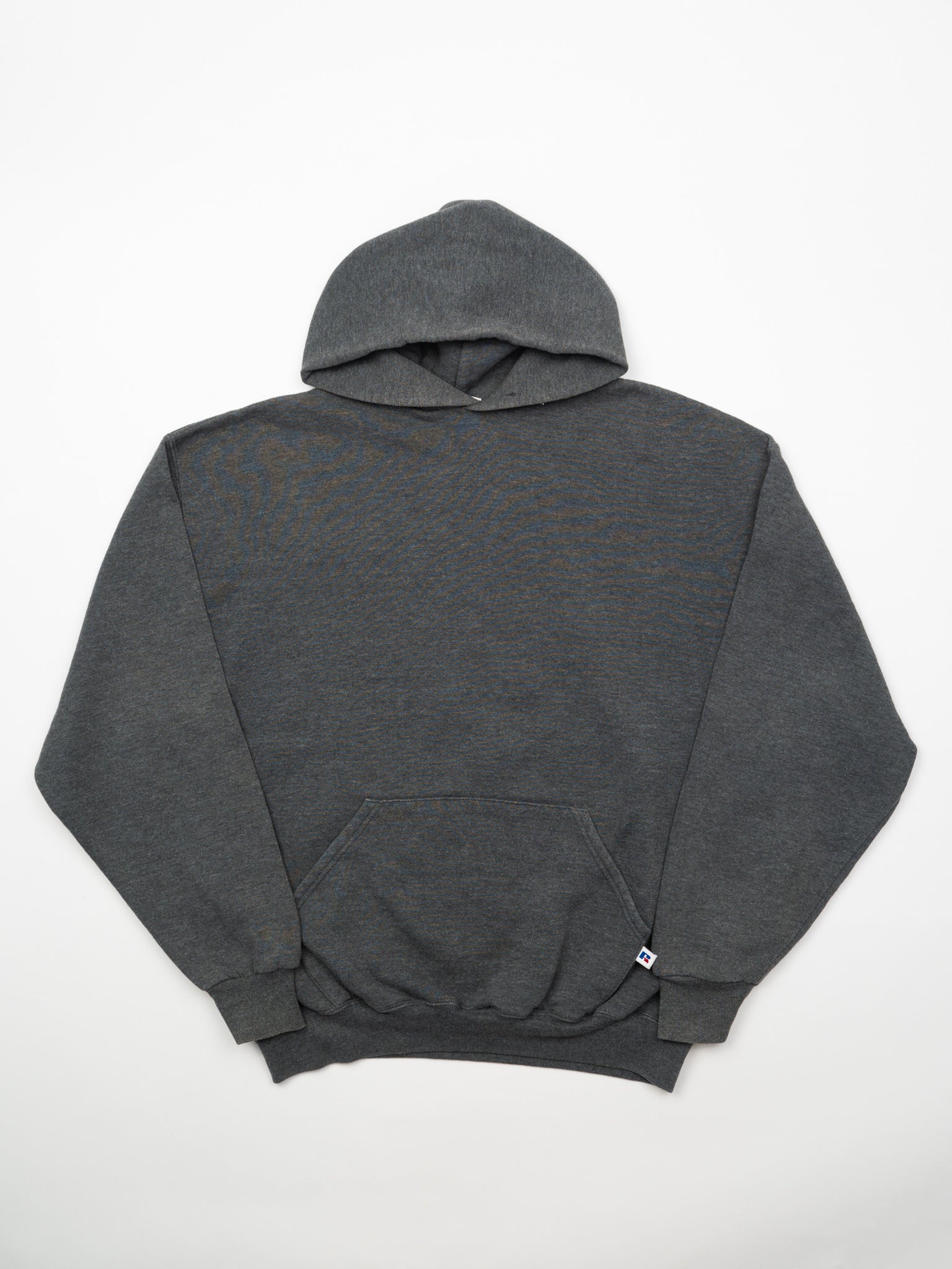 Vintage Blank Dark Grey Russell Athletics Hoodie (L)