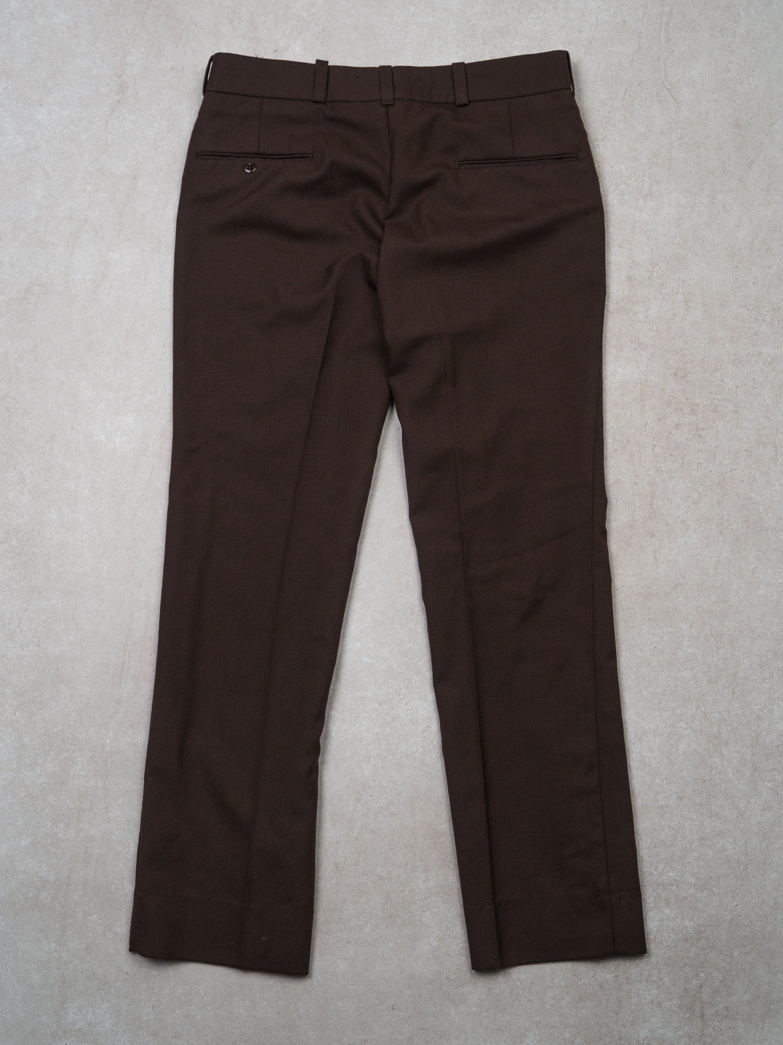 Vintage 70s Brown Dress Pants (32 x 30)