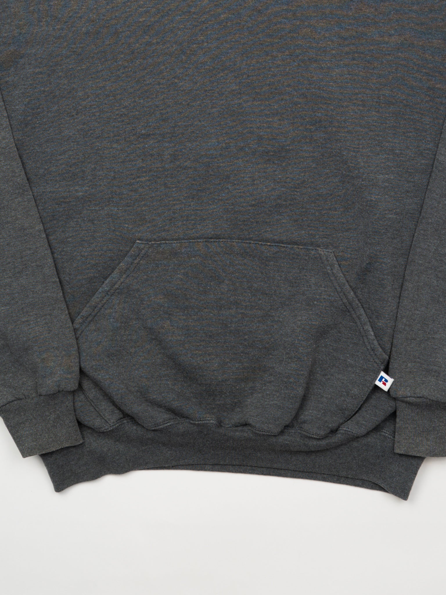 Vintage Blank Dark Grey Russell Athletics Hoodie (L)