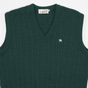 Vintage 80s Green Arnold Palmer Knit Sweater Vest (M)