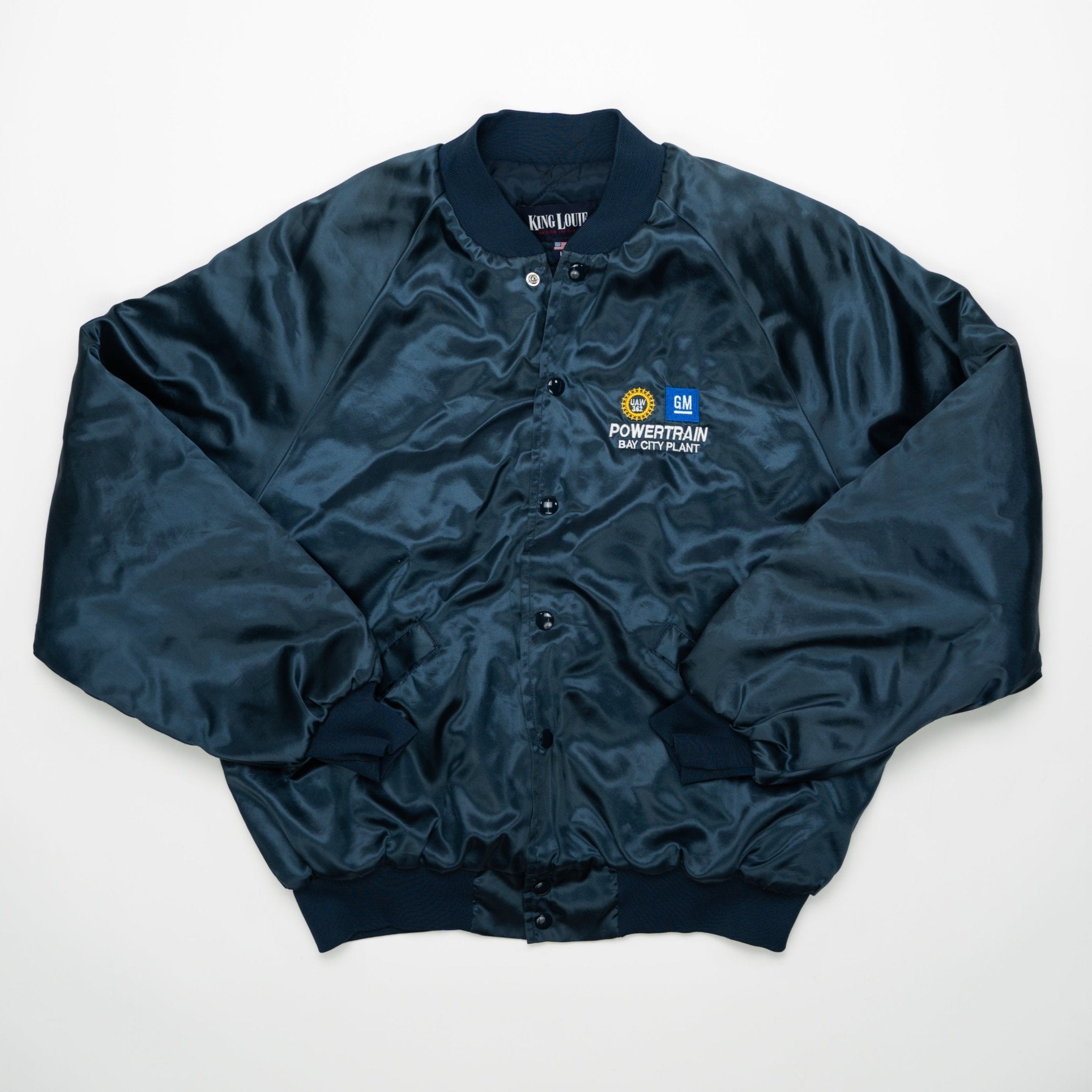 Vintage GM Powertrain Bomber Jacket (L) | Rebalance Vintage.