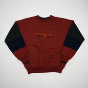 Vintage 90s Multicolor Canada Spellout Crewneck (L)