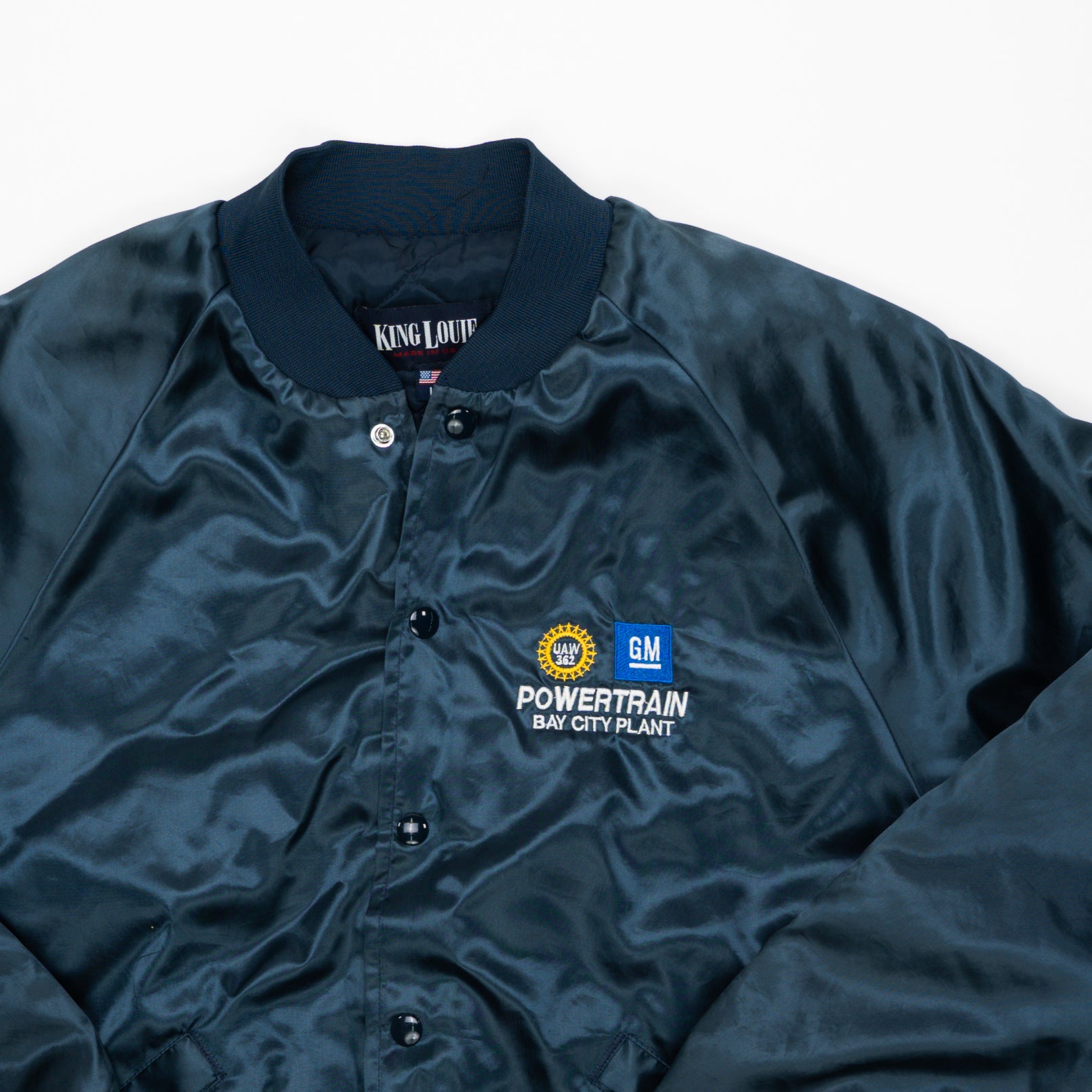 Vintage GM Powertrain Bomber Jacket (L) | Rebalance Vintage.