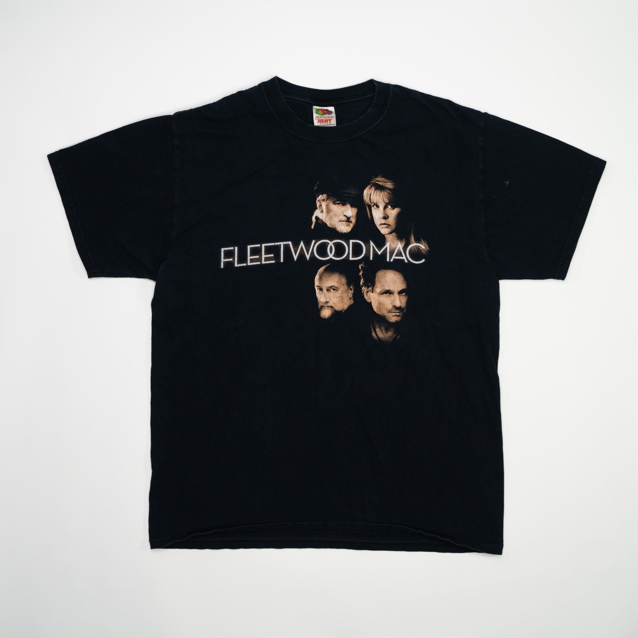 Vintage '09 Black Fleetwood Mac Unleashed Tour Tee (M) | Rebalance Vintage.