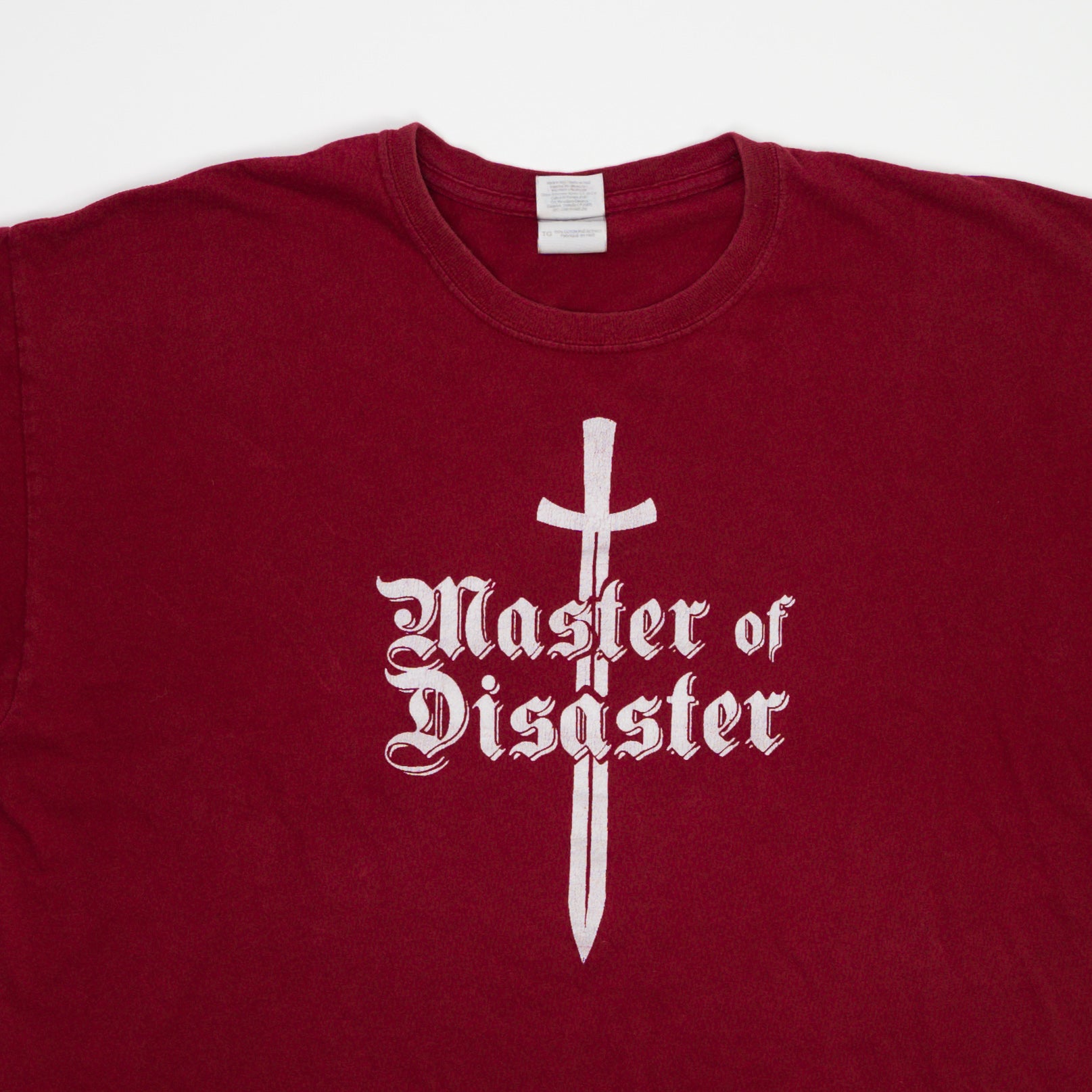 Vintage Red Master of Disaster Sword Tee (L) | Rebalance Vintage.