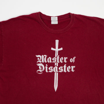 Vintage Red Master of Disaster Sword Tee (L) | Rebalance Vintage.
