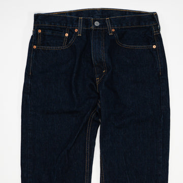 Vintage Dark Blue Stitched 505 Levi Jeans (34 x 32) | Rebalance Vintage.