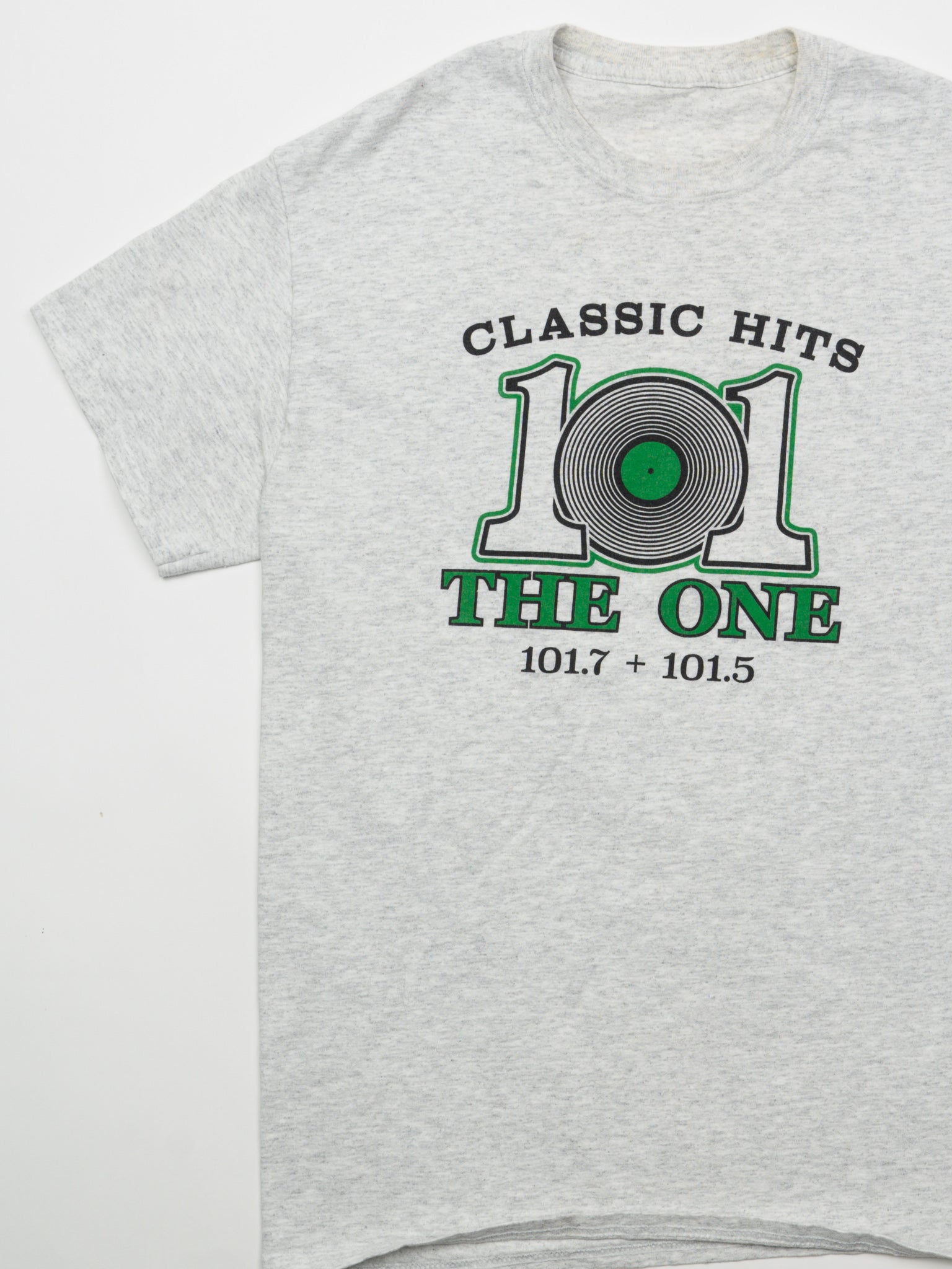 Vintage Grey Classic Hits The One Tee (S)