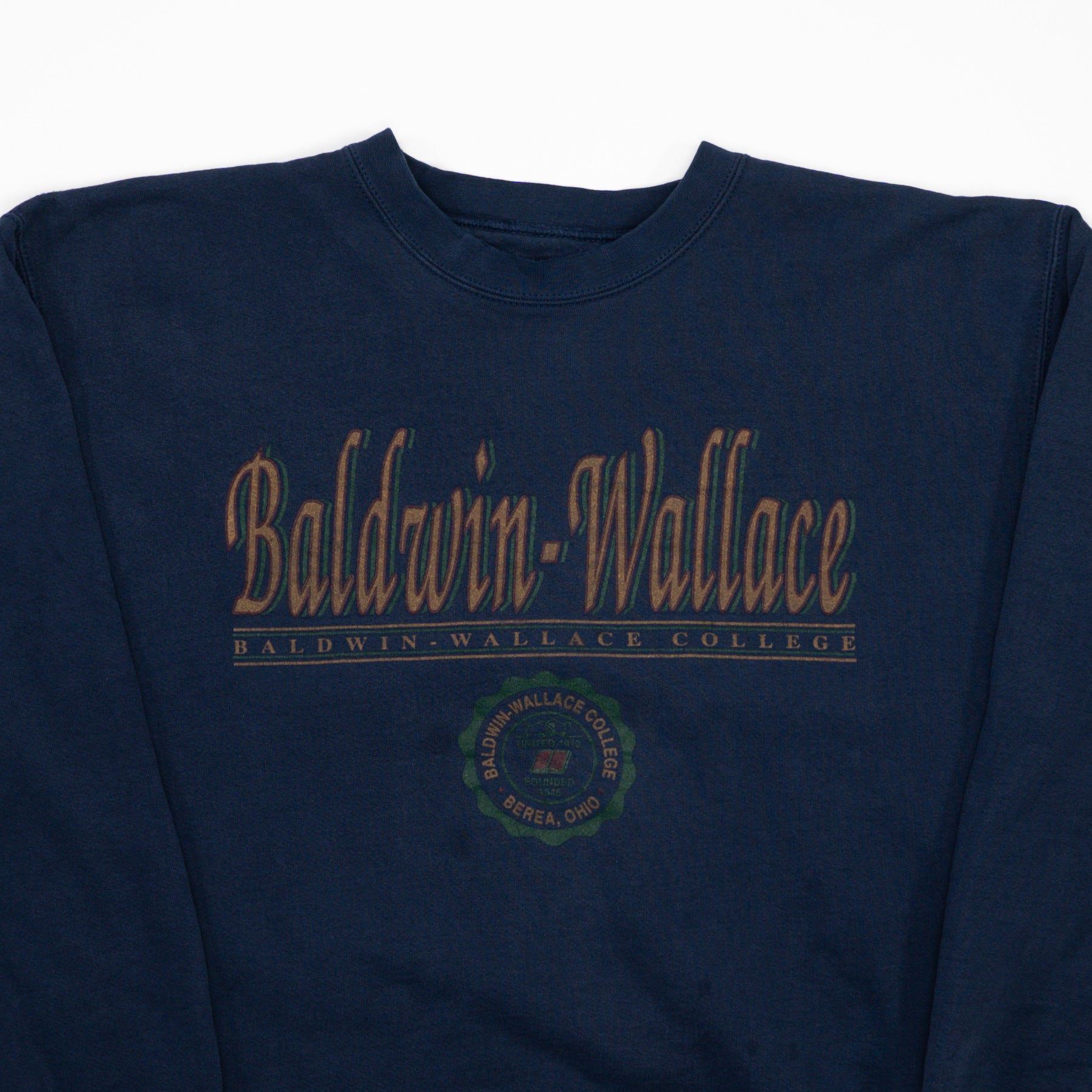 Vintage Blue Baldwin-Wallace College x Jansport Crewneck (L)