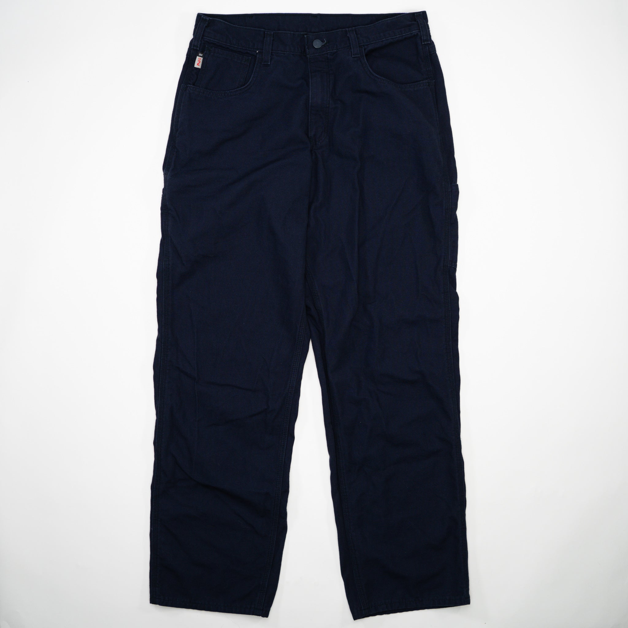 VIntage Navy Carhartt FR Cargo Pants (34 x 32)