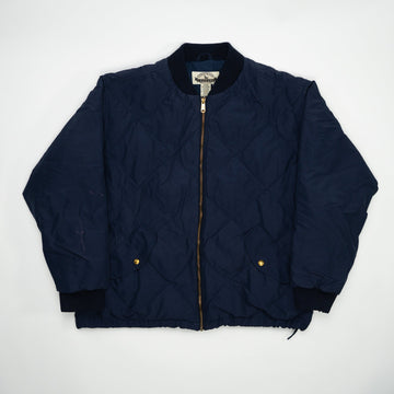 Vintage 90s Blue Eddie Bauer Quilted Jacket (L/XL) | Rebalance Vintage.