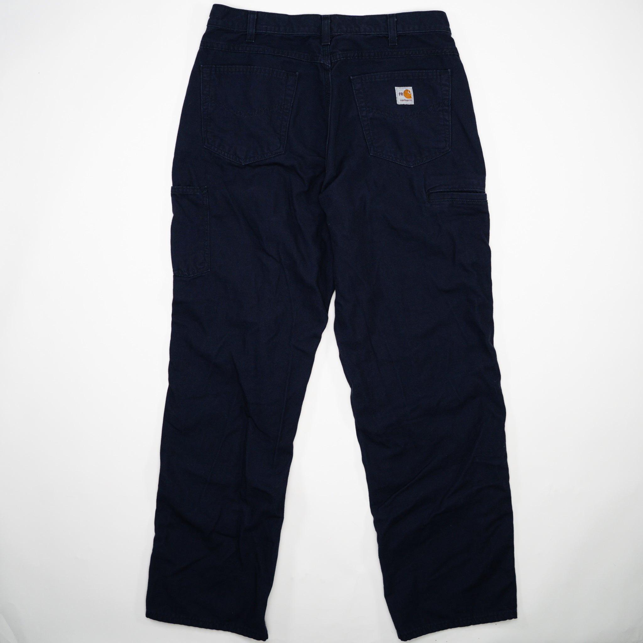VIntage Navy Carhartt FR Cargo Pants (34 x 32)