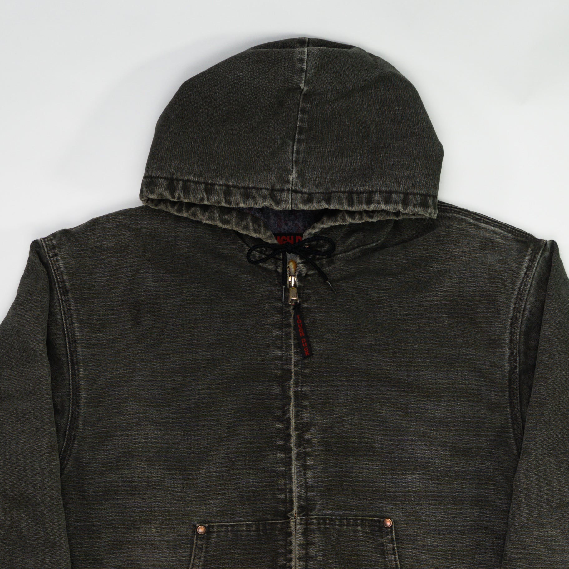 Vintage Moss Green Tough Duck Workwear Jacket (M/L) | Rebalance Vintage.