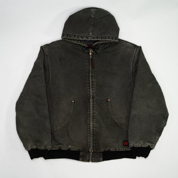 Vintage Moss Green Tough Duck Workwear Jacket (M/L) | Rebalance Vintage.
