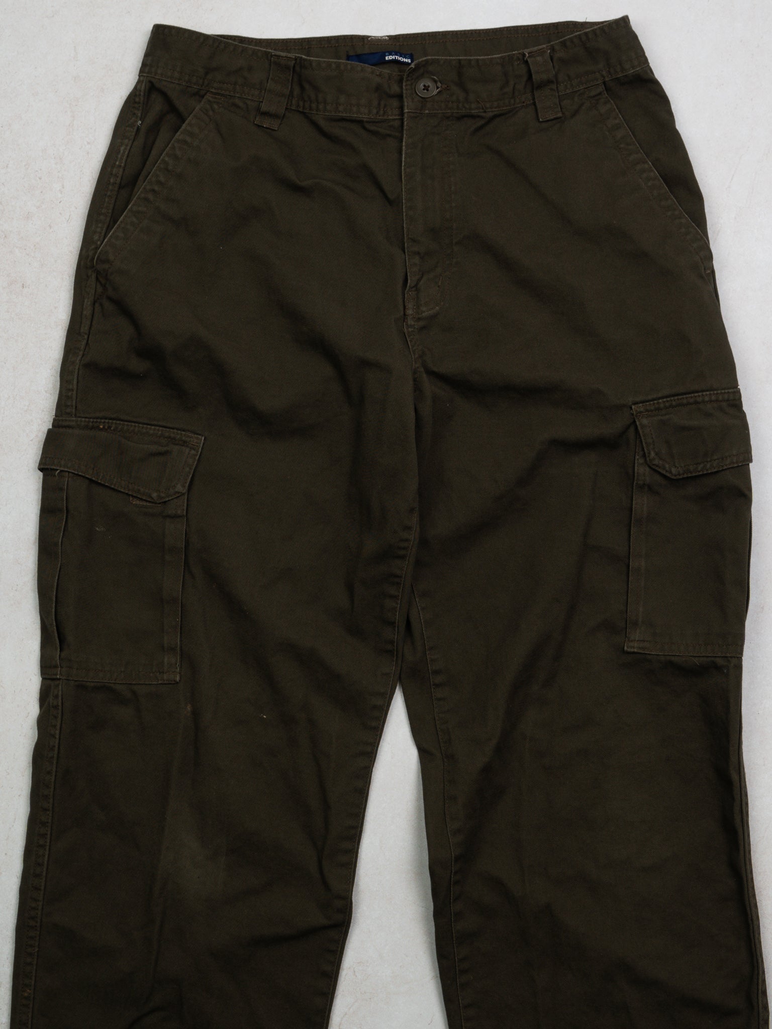Vintage Moss Green Cargo Pants (34 x 30)