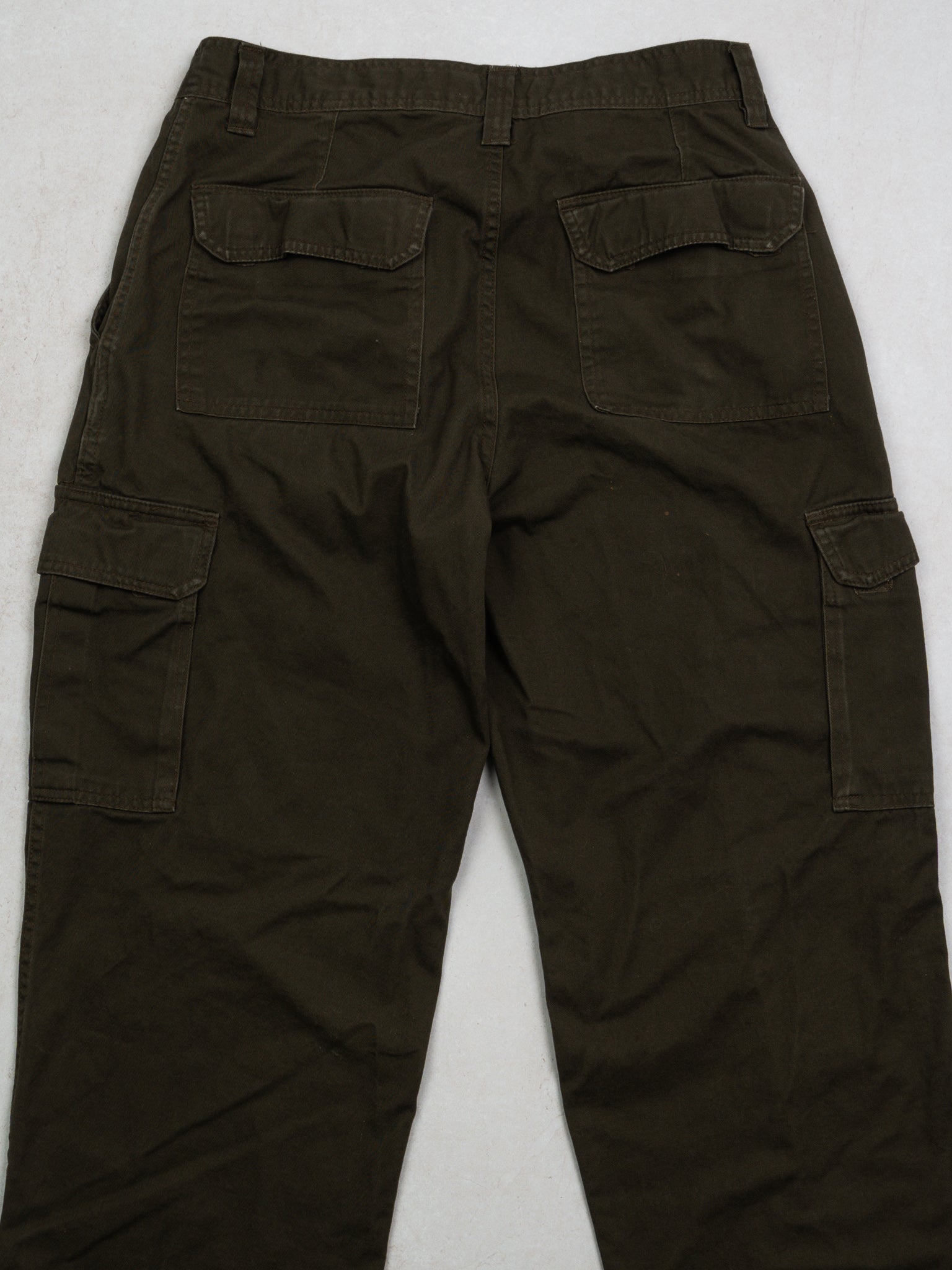 Vintage Moss Green Cargo Pants (34 x 30)