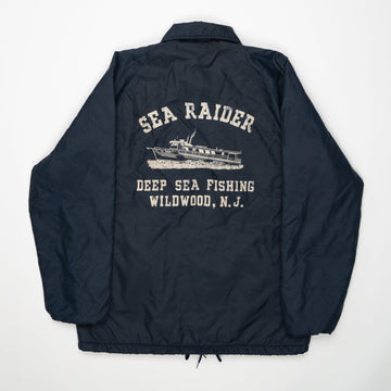 Vintage 80s Blue Sea Raider Insulated Jacket (L) | Rebalance Vintage.