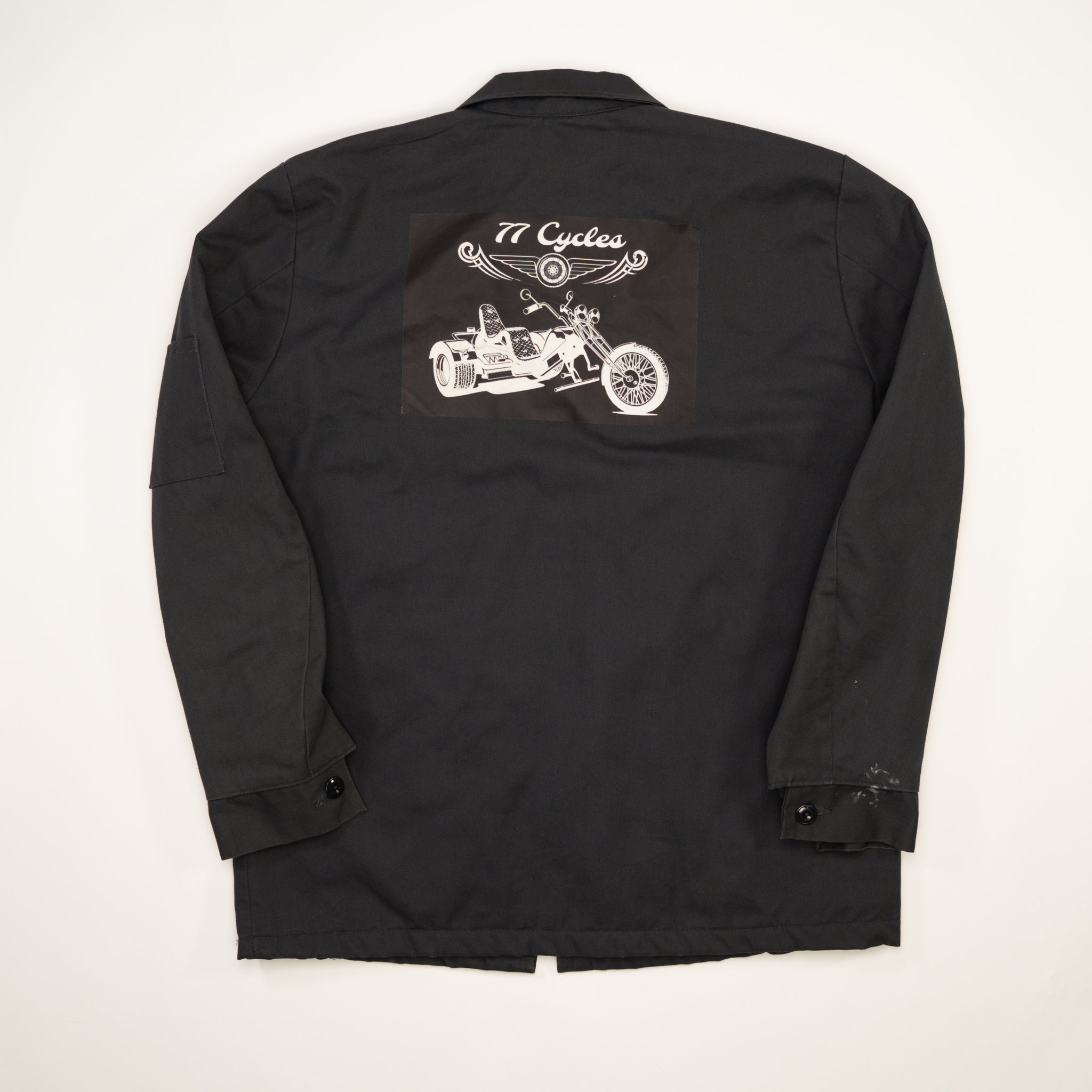Vintage Grey Workwear 77 Cycles Jacket (M)