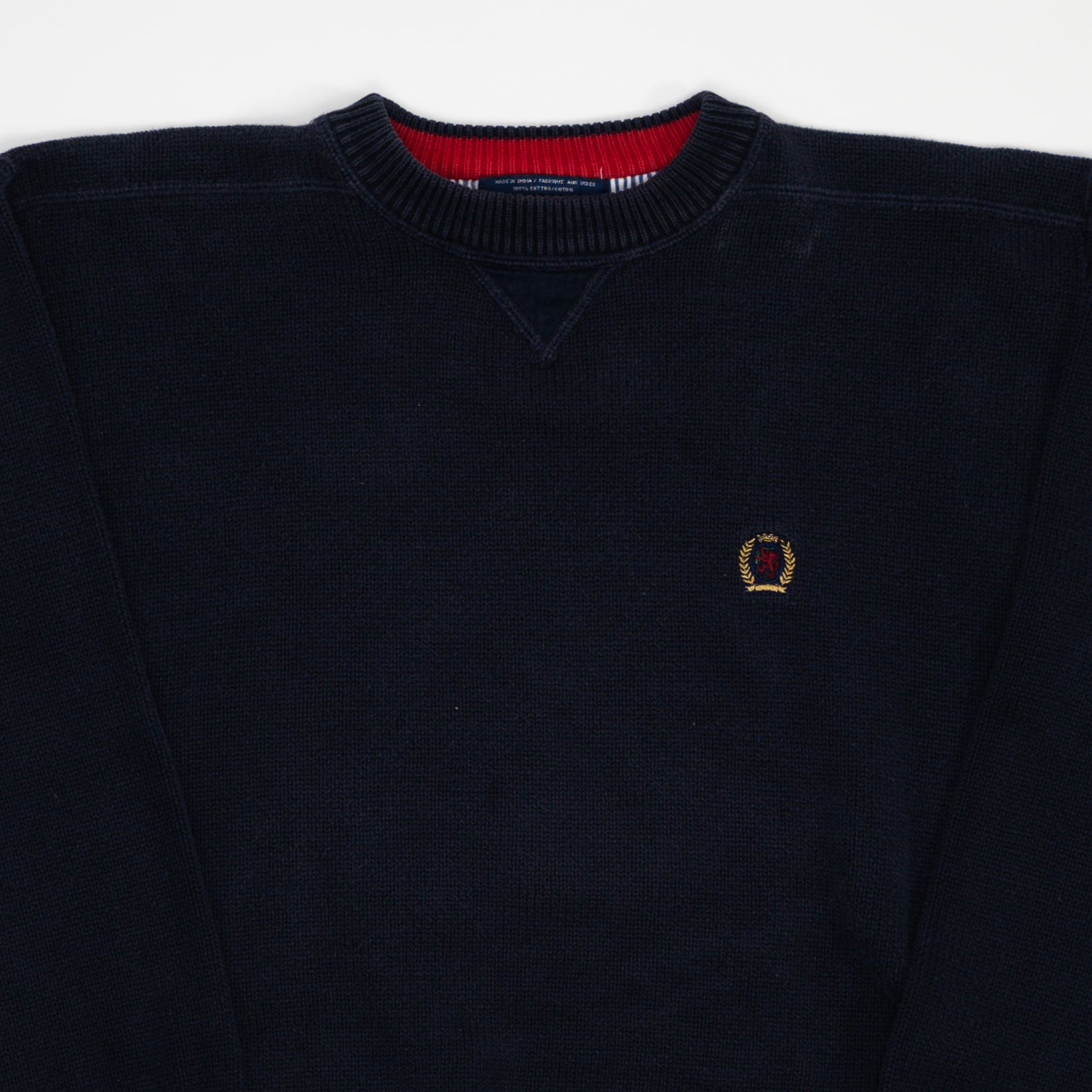 Vintage Blue Tommy Hilfiger Knit Sweater 2.0 (M/L) | Rebalance Vintage.