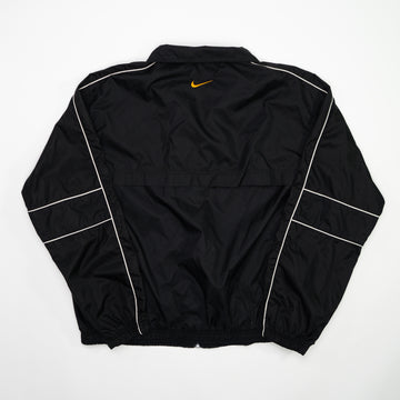 Vintage Black + Orange Nike Spell Out Windbreaker (XL) | Rebalance Vintage.