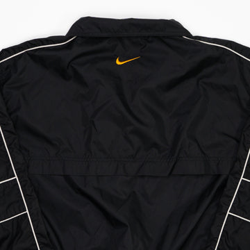 Vintage Black + Orange Nike Spell Out Windbreaker (XL) | Rebalance Vintage.